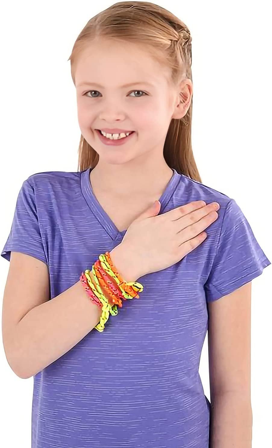Rainbow Bracelets- Colorful Friendship Bracelet- Rainbow Loom Bracelets-  Party Favors- Birthday Gifts- For Him- For Her